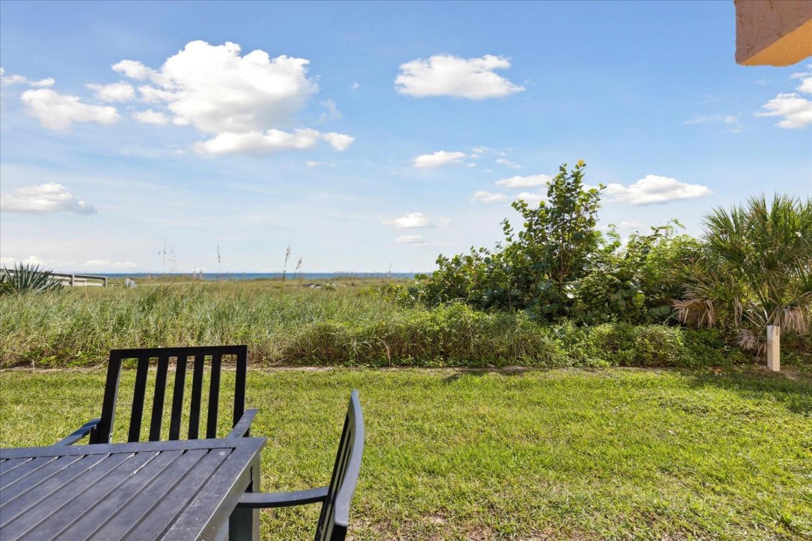 Ground Floor Walkout Oceanfront Apartment with Patio - Unit 3